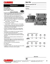 Cambro 240MPC402 - Item 180783